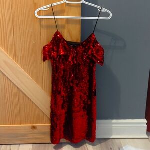 Zara sequin dress, nwot